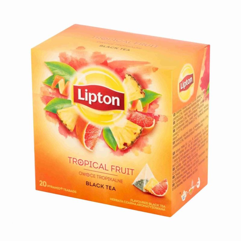 Herbata Lipton Piramidki Owoce Tropikalne 20 torebek