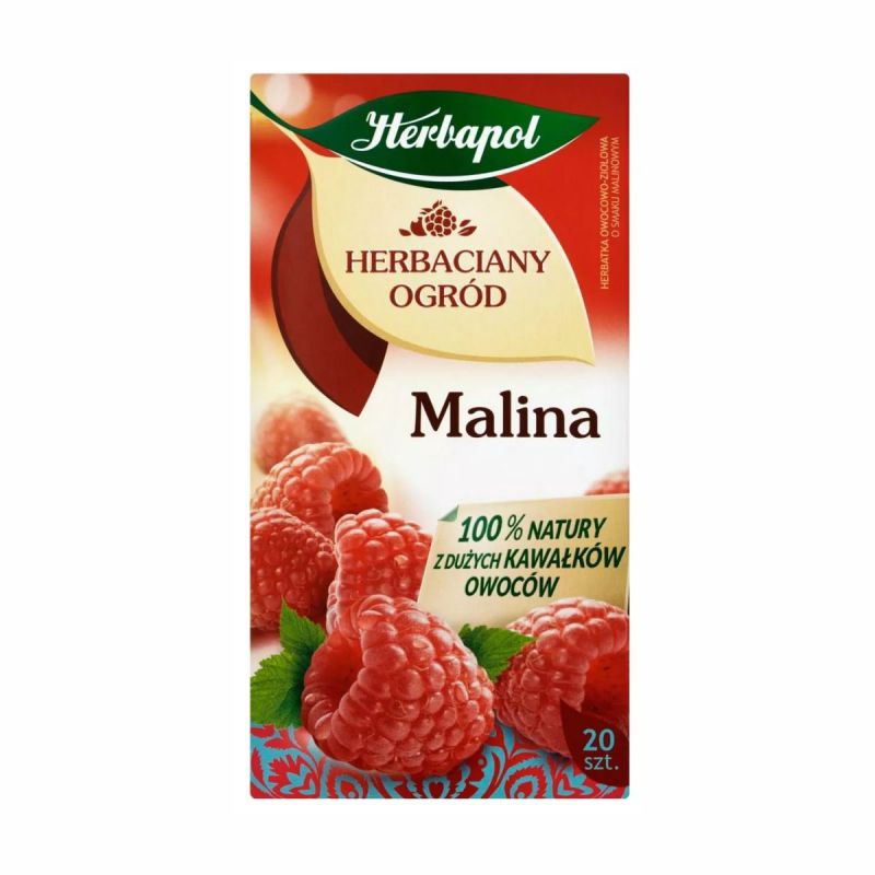 Herbata HERBAPOL Malina 20 tor.