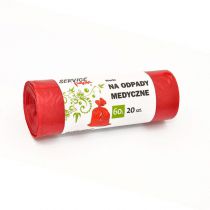 Worki na odpady medyczne Service Pack 60 l - 20...