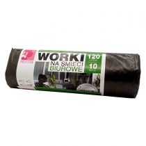 Worki na śmieci biurowe Bratek 120 l - 10 szt.