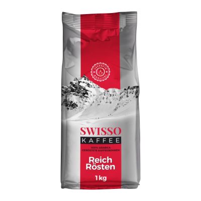 KAWA ZIARNISTA SWISSO REICH ROSTEN1KG