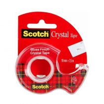 Taśma klejąca 3M Scotch Crystal 19mm x 7,5m na...