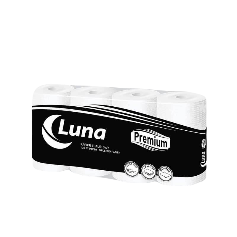 Papier toaletowy Luna Premium Premium 30m 8 rolek