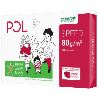 Papier Polspeed A3 80 g/m²