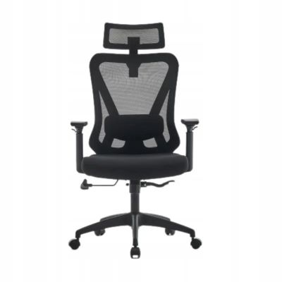 Fotel obrotowy ERGOHIT siatka czarny