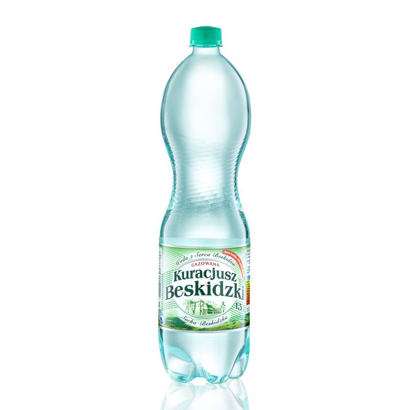 Woda gazowana Kuracjusz Beskidzki 6 x 1,5 l