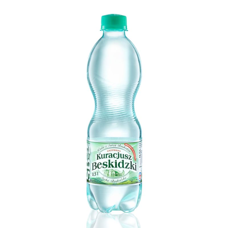 Woda gazowana Kuracjusz Beskidzki 12 x 0,5 l