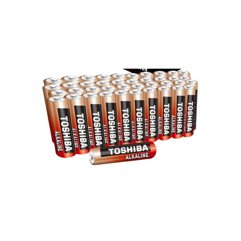 Bateria alkaiczna TOSHIBA LR06/40 AA paluszki   40 szt.