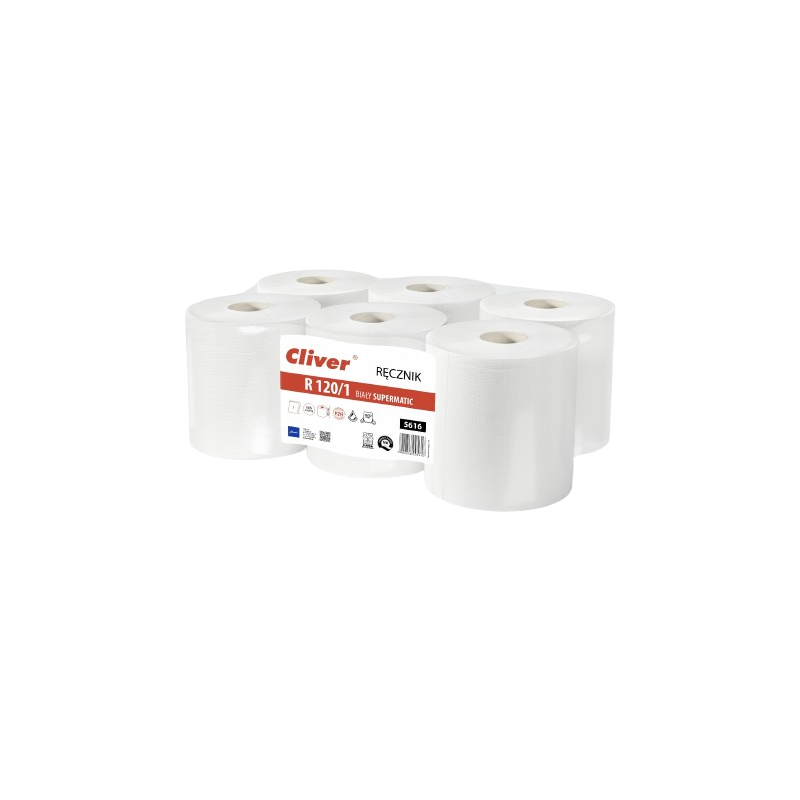 Ręcznik typu Matic 120/1 biały 5616