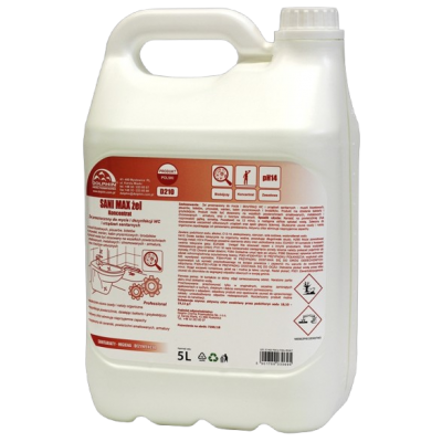 DOLPHIN SANI MAX 5l żel chlorowy do WC