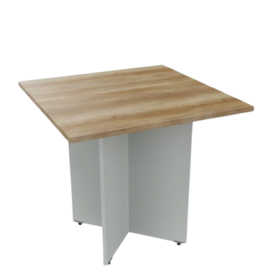 Stolik kwadratowy ST80 SILVER DĄB COUNTRY + SZARA PLATYNA
