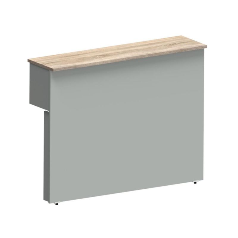 Dostawka recepcyjna DR-140 SILVER DĄB COUNTRY + SZARA PLATYNA